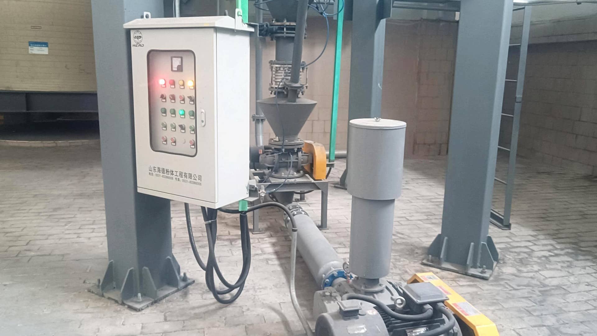 鋼廠(chǎng)燒結(jié)灰粉體輸送應(yīng)用