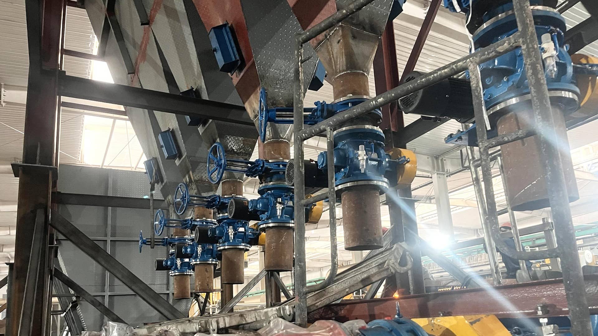 氧化鐵粉氣力輸送系統(tǒng)(圖3) 氧化鐵粉氣力輸送系統(tǒng)(圖3)