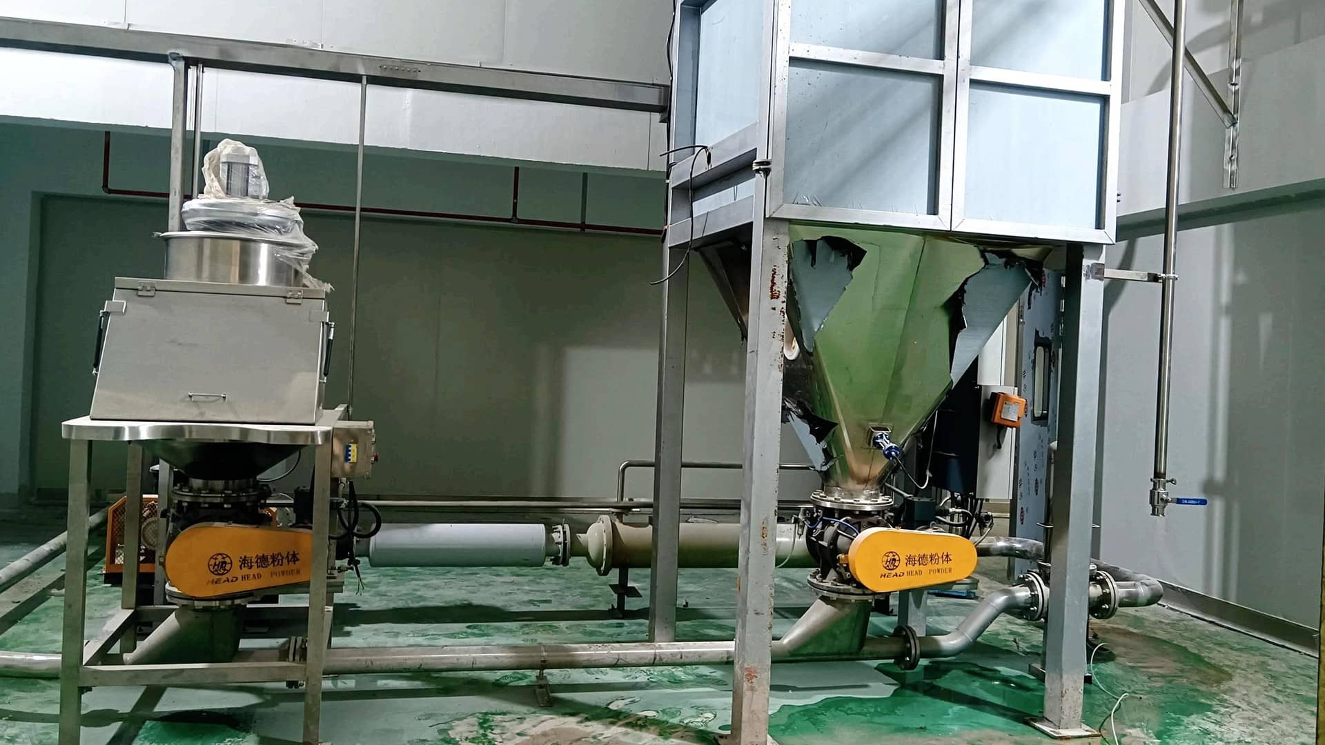 硫酸鋇氣力輸送技術(shù)參數(shù)及輸送系統(tǒng)工藝