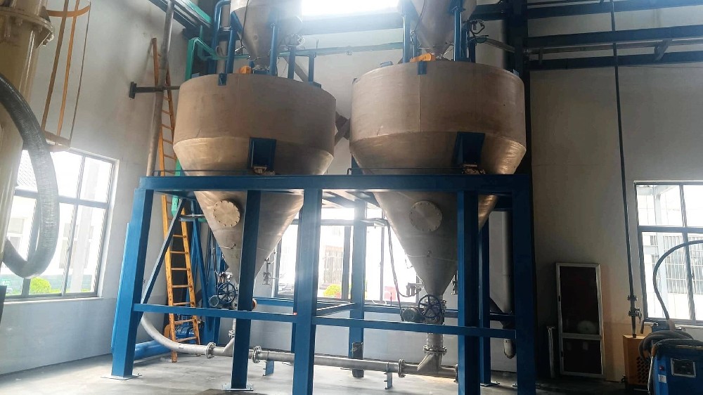 硫酸鋇氣力輸送技術(shù)參數(shù)及輸送系統(tǒng)工藝